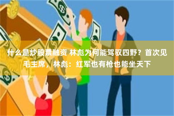什么是炒股票融资 林彪为何能驾驭四野？首次见毛主席，林彪：红军也有枪也能坐天下